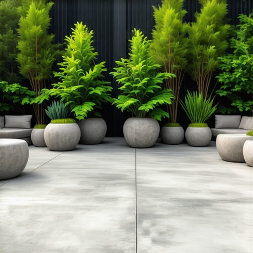 5 Ways to Make a Cheap Concrete Patio Look Expensive