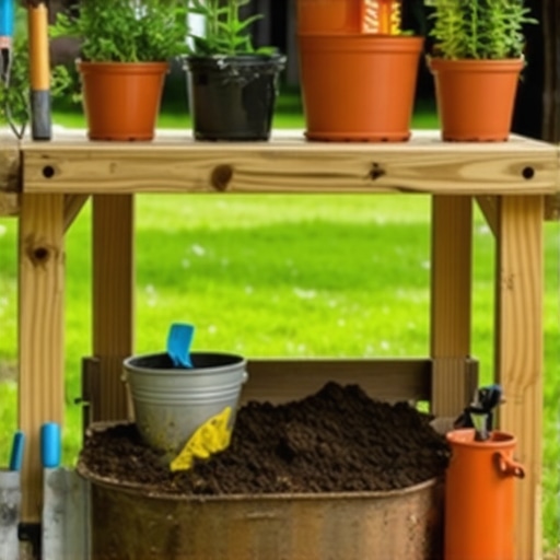 Build a $50 DIY Potting Bench for Your 2026 Garden