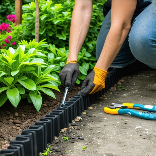 How to Install a No-Dig Edging That Actually Stays Put