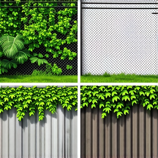 4 Ways to Hide an Ugly Chain Link Fence