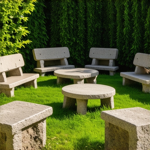 7 Stone Bench Designs for Quiet Corners