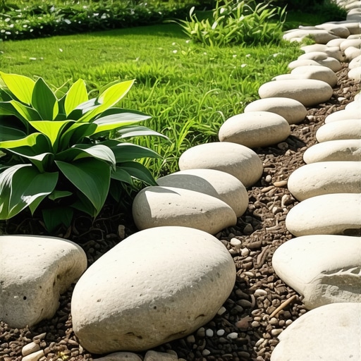 Build a $100 River Rock Edge to Stop 2026 Weeds