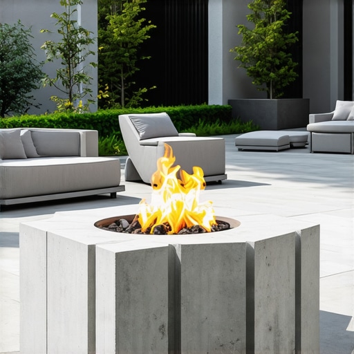 Build a $150 Modern Fire Pit with 2026 Concrete Blocks