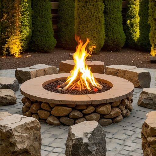 Build a $300 Boulder Fire Pit Circle [2026]