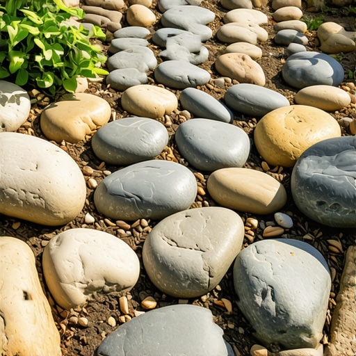 Build a Simple Stone Path Using Local River Rocks