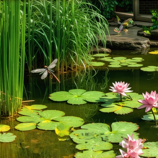 How to Attract Dragonflies to Your Backyard Pond