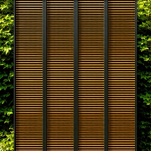 How to Build a $100 Modern Privacy Screen with Slats