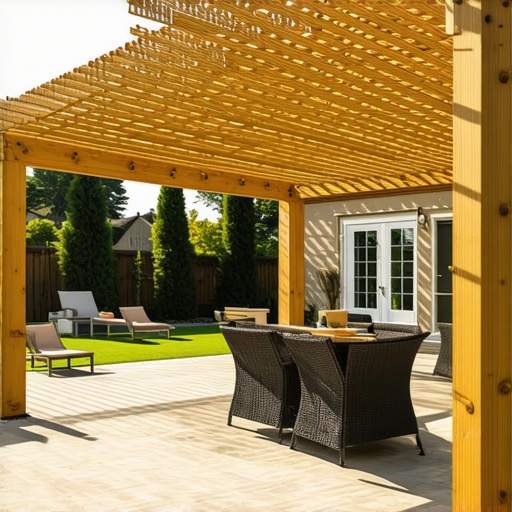 How to Build a Custom Pergola Over an Existing Patio
