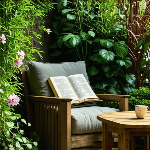 How to Create a Cozy Reading Nook in a Large Garden