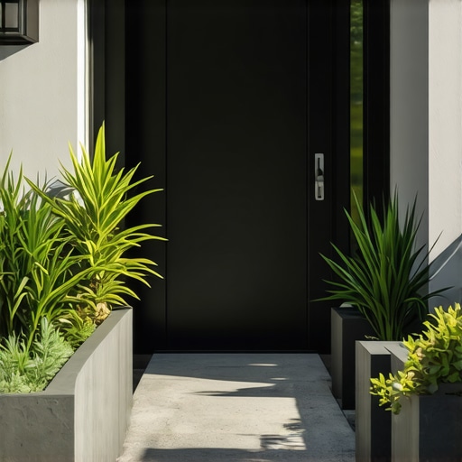 How to Design a Modern Entryway with Minimalist Landscaping