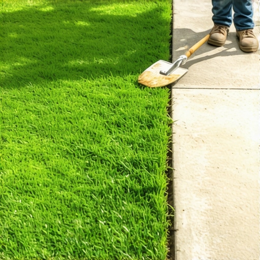 How to Edge Your Lawn with a Simple Spade Like a Pro
