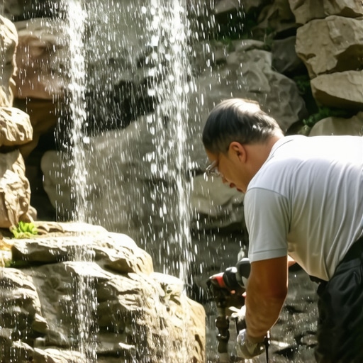 How to Fix a Leaky Stone Waterfall