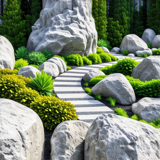 How to Incorporate Large Boulders into Your Landscaping