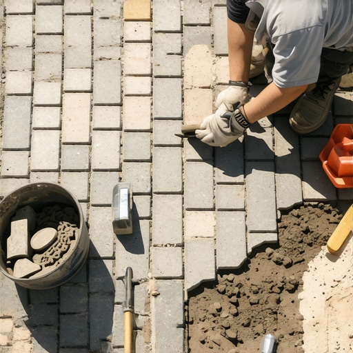 How to Repair a Sinking Paver Patio