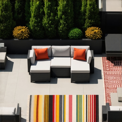How to Use Outdoor Rugs to Define Your Living Spaces