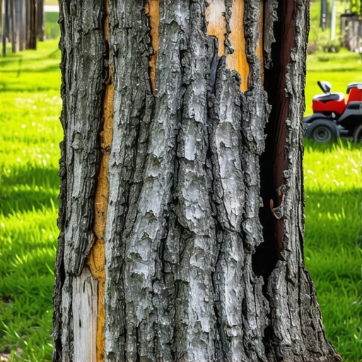 Stop 2026 Tree Bark Damage from Lawn Mowers