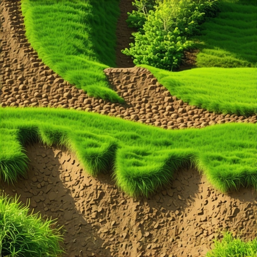 Stop Mulch from Washing Away on Slopes