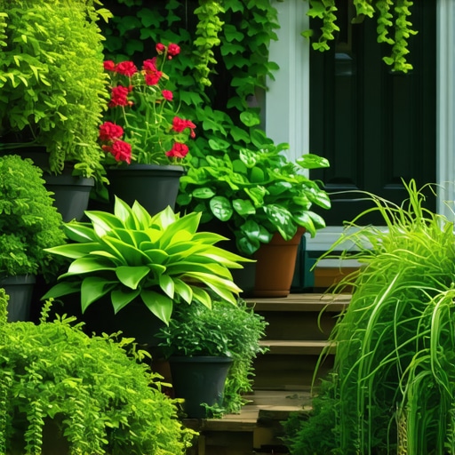 The Best Plants for a Shady Front Porch