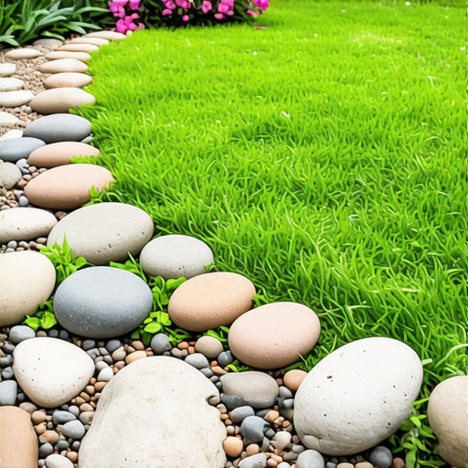 The Best Stones for a Natural-Looking Garden Border