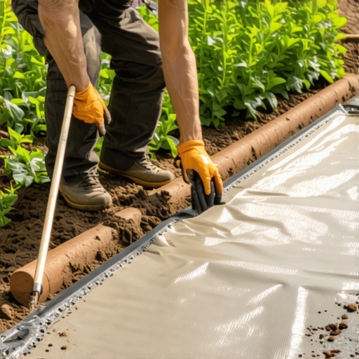 The Easiest Way to Install Landscape Fabric That Actually Stays Put