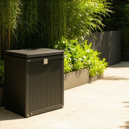 4 Clever Ways to Hide a Trash Can on Your Patio