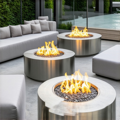 5 Modern Fire Pit Designs That Use Clean-Burning Propane