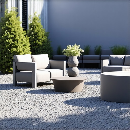 Build a $200 2026 Gravel Seating Area for Front Yards