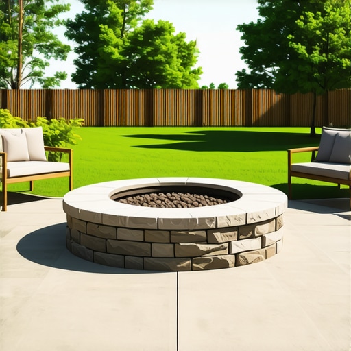 Build a $300 2026 Stone Fire Pit Area for Small Backyard Decks