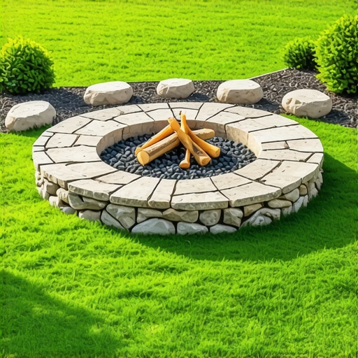 Build a $300 2026 Stone Fire Pit Area for Small Backyards