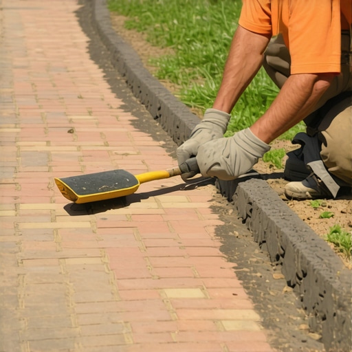 Fix Sinking 2026 Paver Edging for $20 with Poly-Sand