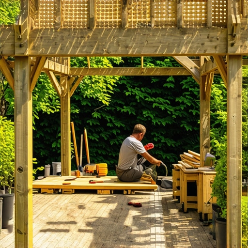 How to Build a Custom Wood Pergola for Your Deck