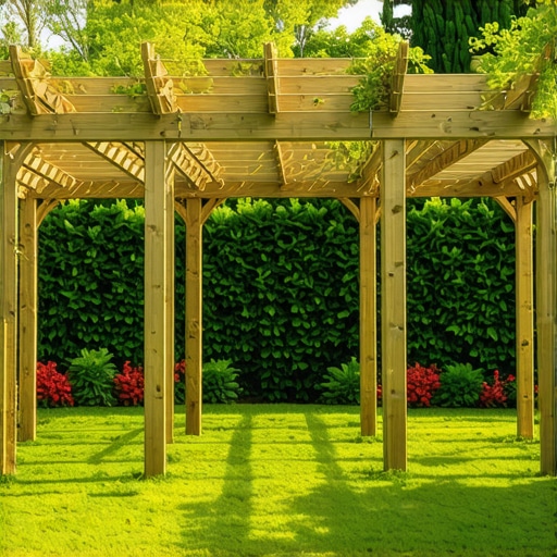 How to Build a Simple Pergola for Extra Backyard Shade