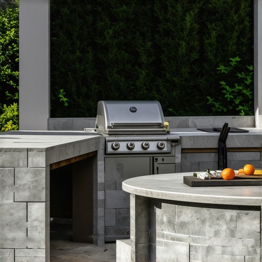 How to Build an Inexpensive Outdoor Kitchen Using Concrete Blocks