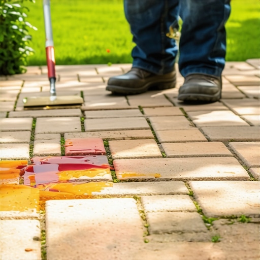 How to Clean Red Wine Stains off Your Paver Patio