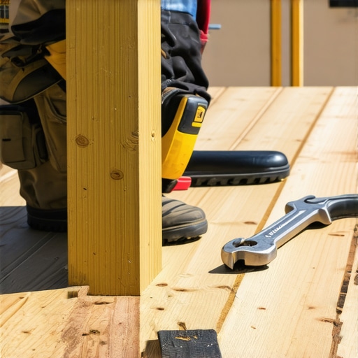 How to Fix a Wobbly Wooden Deck Post
