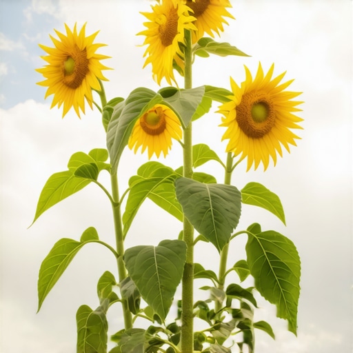 How to Grow Giant Sunflowers That Don't Fall Over in Wind