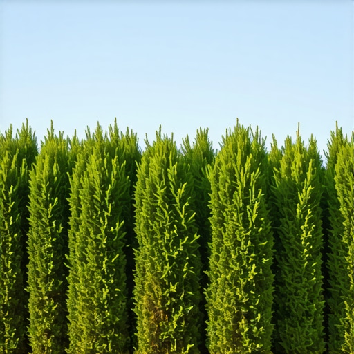 How to Grow a Privacy Screen of Evergreen Trees Fast