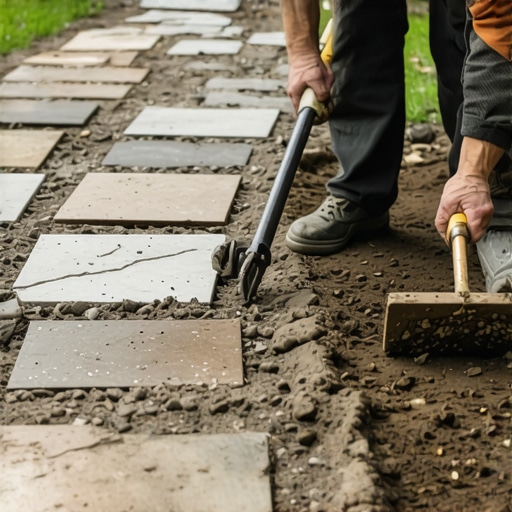 How to Layout a Flagstone Path Without Heavy Equipment