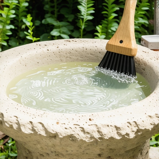 The Best Way to Clean a Slimy Stone Birdbath Fast