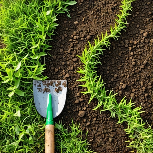 The Best Way to Edge a Curved Garden Bed