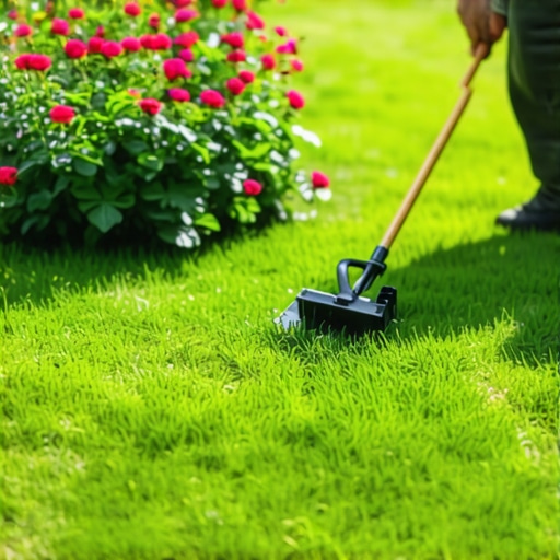 The Best Way to Edge a Lawn Around a Curved Garden Bed