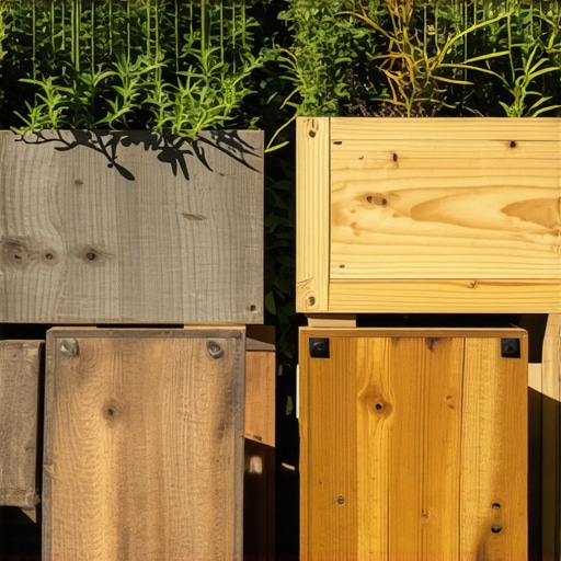 The Most Durable Wood Types for Custom Outdoor Planter Boxes