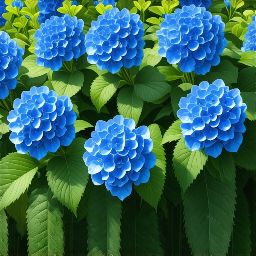 The Secret to Getting Vibrant Blue Hydrangeas