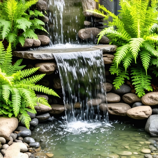 Building a Backyard Waterfall for Under $300
