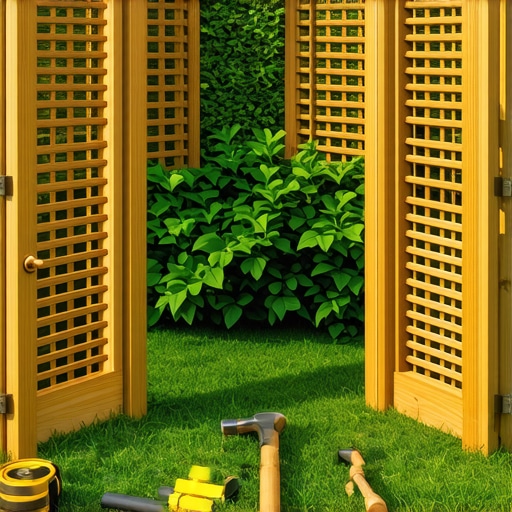 How to Build a Custom Cedar Trellis for Under $40