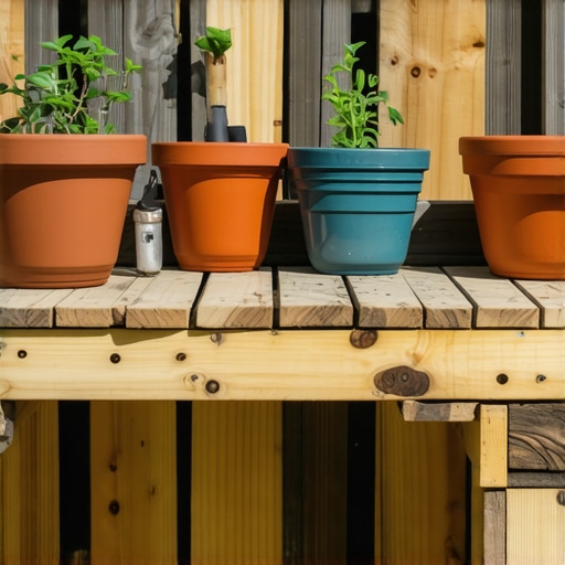 How to Build a Simple Potting Bench from Pallets