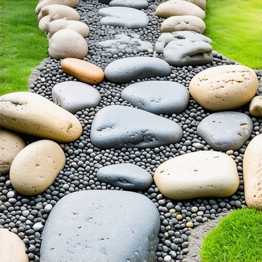 How to build a dry stream bed for drainage