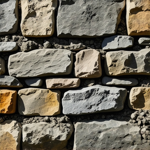 How to build a retaining wall with dry stack stone