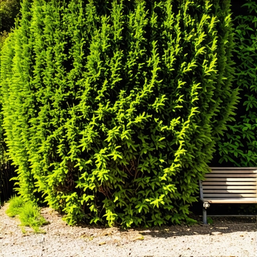 How to create privacy with fast-growing hedges