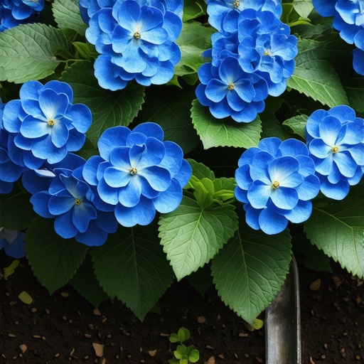 The secret to keeping hydrangeas blue